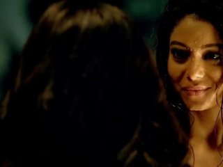 India actriz anangsha biswas & priyanka bose grupo de 3 sexo presilla escena