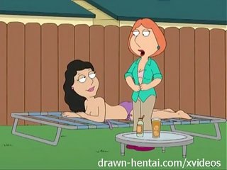 Family guy Hentai - Backyard lesbians