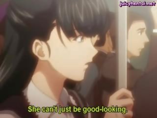 Anime lesbians tribbing and lovemaking