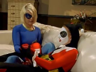 Harley quinn vs. blue mulékaté ash hollywood