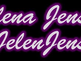 Jelena jensen cums साथ शीशा डिल्डो!