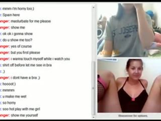Tremendous teens on Omegle Compilation