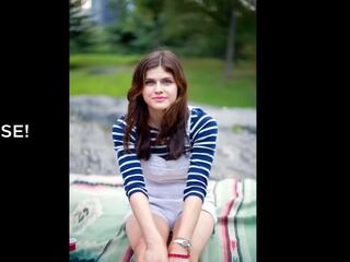 Alexandra Daddario JOI, Free Making adult film clip 75