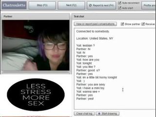 Chatroulette 100 - oversexed λεσβιακό tattoed ψάχνει διασκέδαση